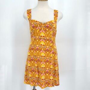 Free People NWOT Sunshine Combo Sasha Mini Dress, XS